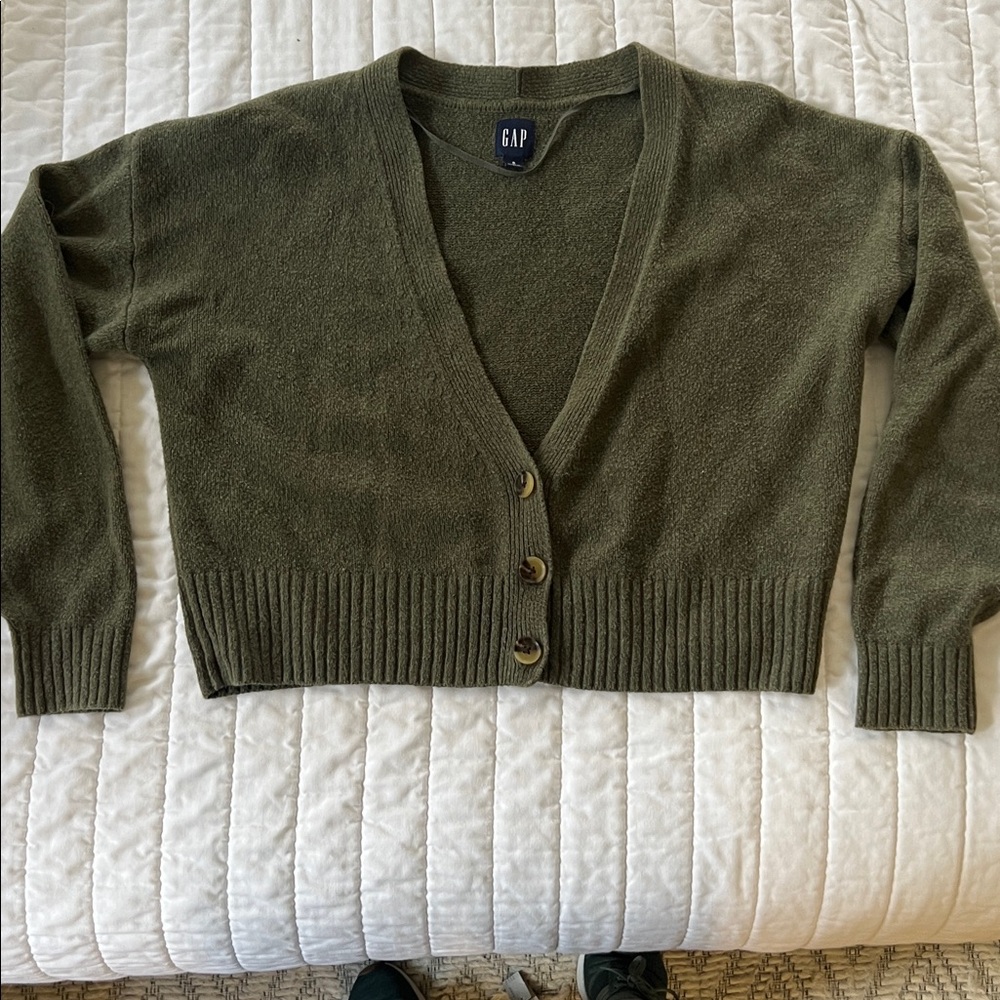 GAP Forest Green Women's Cardigan